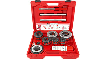 6002302SE Kpl.głowic gwintujących 1/2"-  2" /  6szt.