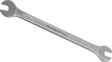 R-00102 Klucz płaski dwustronny   8x   9mm_(CrV)-kuty na zimno