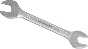 R-00136 Klucz płaski dwustronny 30x32mm_(CrV)-kuty na zimno