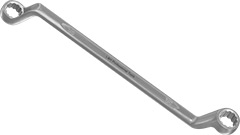 R-01916 Klucz oczkowy odgięty 14x15mm_(CrV)-kuty na zimno