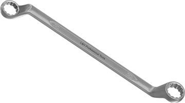 R-01926 Klucz oczkowy odgięty 21x23mm_(CrV)-kuty na zimno