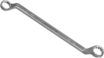 R-01930 Klucz oczkowy odgięty 25x28mm_(CrV)-kuty na zimno