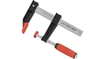 R-24210 Ścisk stolarski 150x80mm /1szt. typ F, system non-slip, DIN5117, TUV/GS