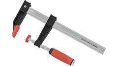 R-24212 Ścisk stolarski 250x80mm /1szt. typ F, system non-slip, DIN5117, TUV/GS