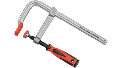 R-24330 Ścisk stolarski 250x120mm /1szt. typ F, stalowy kuty, rączka Duocolor