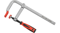 R-24331 Ścisk stolarski 300x120mm /1szt. typ F, stalowy kuty, rączka Duocolor