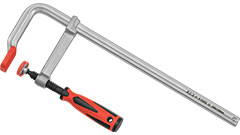 R-24332 Ścisk stolarski 400x120mm /1szt. typ F, stalowy kuty, rączka Duocolor