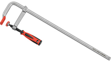 R-24334 Ścisk stolarski 600x120mm /1szt. typ F, stalowy kuty, rączka Duocolor