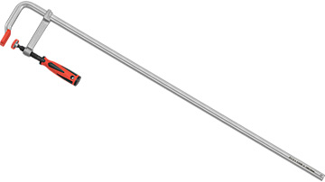 R-24336 Ścisk stolarski 1000x120mm /1szt. typ F, stalowy kuty, rączka Duocolor