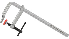 R-24442 Ścisk stolarski 400x140mm /1szt. typ F, stalowy kuty, wzmocniony, rączka śrubowo-przetyczkowa