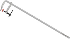 R-24446 Ścisk stolarski 1000x140mm /1szt. typ F, stalowy kuty, wzmocniony, rączka śrubowo-przetyczkowa