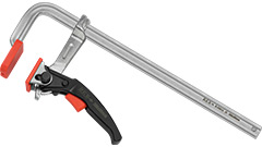 R-24513 Ścisk stolarski 300x80mm /1szt. typ F, stalowy kuty, rączka zapadkowa