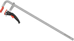 R-24516 Ścisk stolarski 600x80mm /1szt. typ F, stalowy kuty, rączka zapadkowa