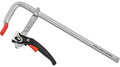 R-24532 Ścisk stolarski 400x120mm /1szt. typ F, stalowy kuty, rączka zapadkowa