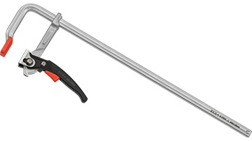 R-24534 Ścisk stolarski 600x120mm /1szt. typ F, stalowy kuty, rączka zapadkowa