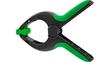 R-24913 Ścisk sprężynowy 150mm /1szt. plastikowy, rączka Duocolor