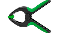 R-24914 Ścisk sprężynowy 225mm /1szt. plastikowy, rączka Duocolor