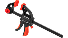 R-24921 Ścisk szybkozaciskowy 8", 200x63mm /1szt. rączka Duocolor