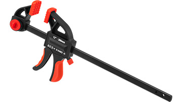 R-24923 Ścisk szybkozaciskowy 12", 300x63mm /1szt. rączka Duocolor