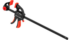 R-24925 Ścisk szybkozaciskowy 16", 400x63mm /1szt. rączka Duocolor
