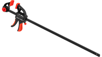 R-24927 Ścisk szybkozaciskowy 24", 600x63mm /1szt. rączka Duocolor