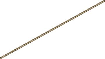 R-52003 Wiertło do metalu NWKa 0.3mm (HSS-Co5%)_kobaltowe/10szt.