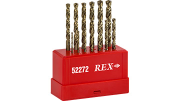 R-52272 Kpl.wierteł do metalu NWKa 1.5-  6.5mm/13szt. (HSS-Co5%) kobaltowe