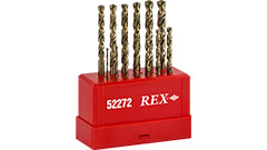 R-52272 Kpl.wierteł do metalu NWKa 1.5-  6.5mm/13szt. (HSS-Co5%) kobaltowe