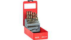 R-52275 Kpl.wierteł do metalu NWKa 1.0-13.0mm/25szt. (HSS-Co5%) kobaltowe