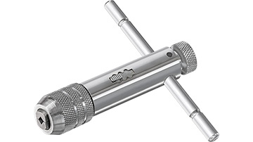 R-59812 Pokrętło zaciskowe do gwintowników Nr 2 (zakres M5-MF12) /1szt. z grzechotką