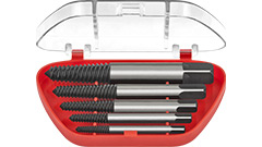 R-59995 Komplet wykrętaków do urwanych śrub (zakres M3-MF18) /5szt. (HSS-M2)
