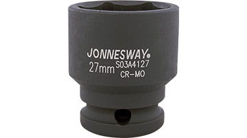 S03A4127 Klucz nasadowy 1/2"-27mm_(Cr-Mo) udarowy 6-kątny