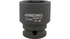S03A4127 Klucz nasadowy 1/2"-27mm_(Cr-Mo) udarowy 6-kątny