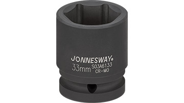 S03A6133 Klucz nasadowy 3/4"-33mm_(Cr-Mo) udarowy 6-kątny