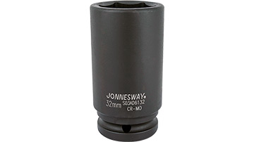 S03AD6132 Klucz nasadowy 3/4"-32mm_(Cr-Mo) udarowy 6-kątny-długi