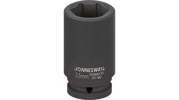 S03AD6133 Klucz nasadowy 3/4"-34mm_(Cr-Mo) udarowy 6-kątny-długi