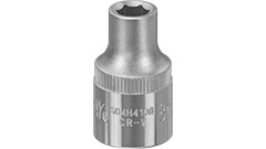 S04H4108 Klucz nasadowy 1/2"-    8mm_(CrV)_  6-kątny