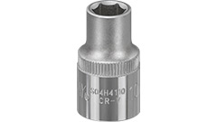 S04H4110 Klucz nasadowy 1/2"- 10mm_(CrV)_  6-kątny