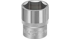 S04H4124 Klucz nasadowy 1/2"- 24mm_(CrV)_  6-kątny