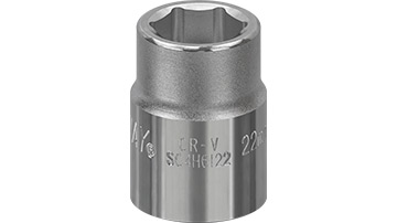 S04H6122 Klucz nasadowy 3/4"- 22mm_(CrV)_  6-kątny
