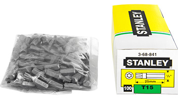 ST688413 Kpl.końcówek Bits T15x25mm/100szt.