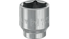 ST881331 Klucz nasadowy 3/8"-20mm_  6-kątny_(Cr-V)