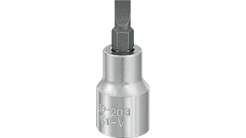 ST892081 Klucz nasadowy 1/2"-  6.5mm_końcówka płaska_(Cr-V)